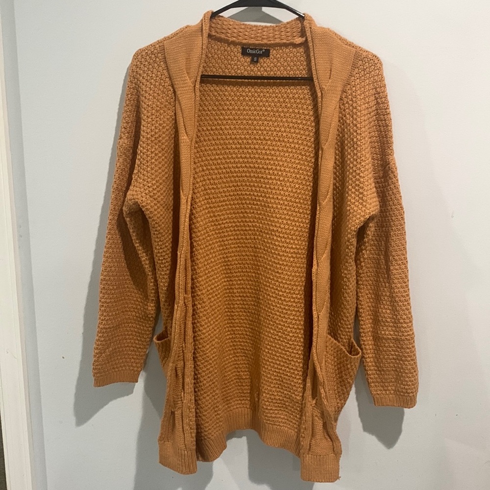 Mustard cardigan
